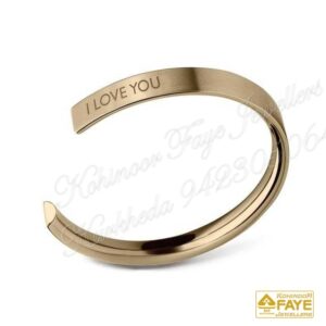 Gold Faceted crystal bracelet 24K GB2510