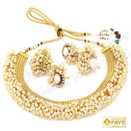 Pearl Gold Necklace T2503