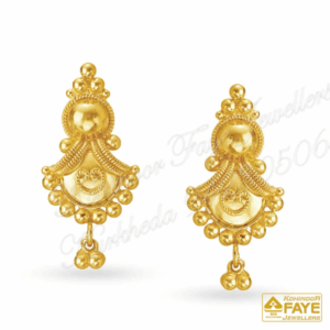 Designer 22K Gold Earrings E2508