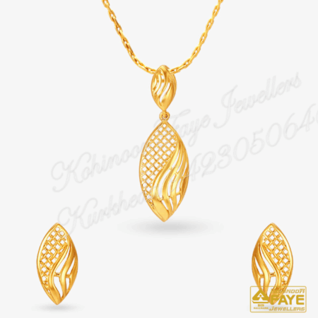 Gold Rigid necklace 24K GB2502